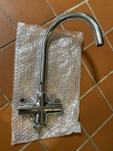 Chrome tap mono - block, kitchen