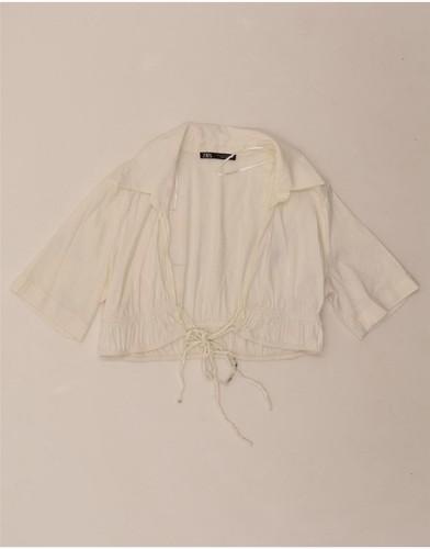 Zara womens crop short sleeve - short,