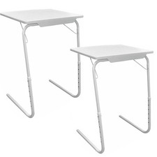 2 x Adjustable Foldable Table