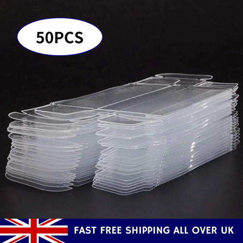 50pcs clear pvc display - 50pcs,