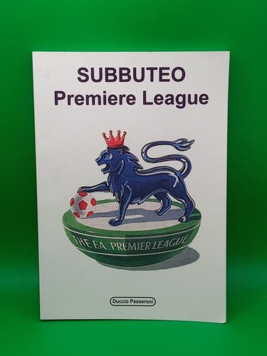 Subbuteo book - subbuteo,