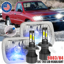 Pair 7x6" 5x7'' LED Faros