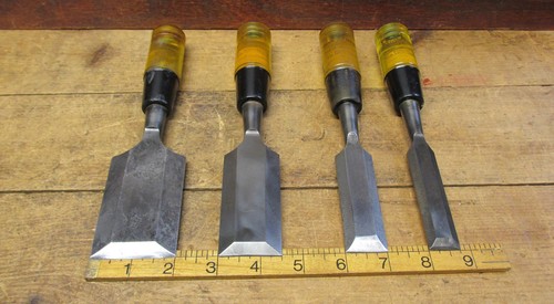 Vintage buck bros chisels - buck,