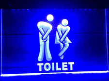Funny Toilet 3D LED Neon Light