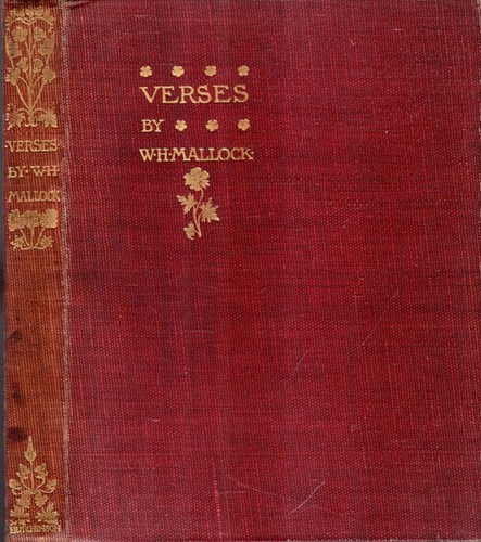 Mallock verses 1893 - mallock,, h