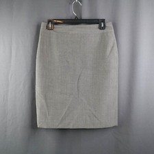 Ann Taylor Womens Skirt 4 Gray