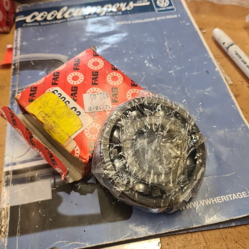 Rear wheel bearing split - wheel,