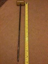 Footprint Sheffield England GPO Gimlet Hole Borer Twist Auger Drill Engineers