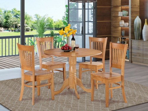 5pc kitchen dinette - dinette,, leaf