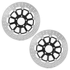 2 Front Brake Discs Rotor For Kawasaki ZR 750 Zephyr 1991-1999 Z 750 2004-2006