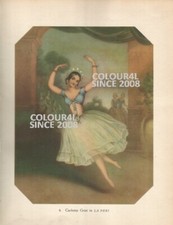 CARLOTTA GRISI IN LA PERI 1948 BALLET DANCE ART ILLUSTRATION PRINT
