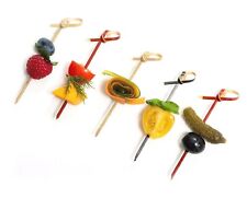 Bamboo Skewers Knot Cocktail Sticks Party Food Skewer Japanese Style Toothpicks