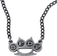Authentic Five Finger Death Punch Knuckle Duster Pendant Necklace NEW