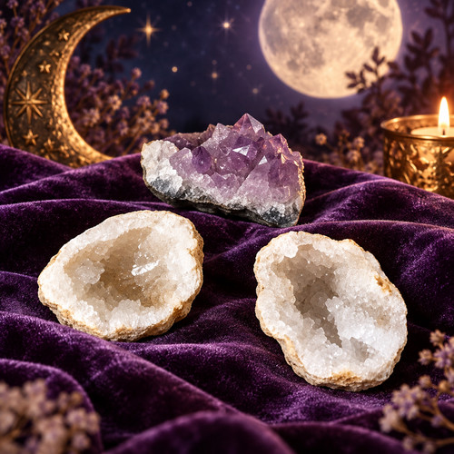 Crystal geodes amethyst - crystal,