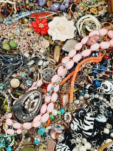 Vtg modern scrap jewelry - scrap,