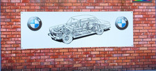 BMW 2002 TI WORK SHOP BANNER