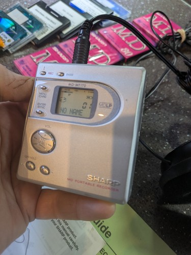 Sharp mt866 mini disc - sharp,