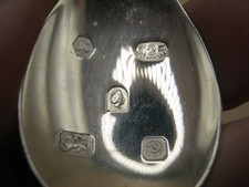 Vintage Jam / Preserve Spoon Sterling Silver Golden Jubilee Feature Hallmarks