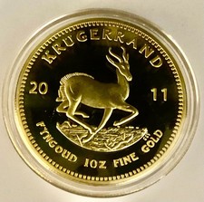 2011 Gold Plated 1oz 24K