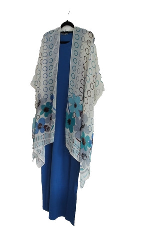 Versatile blue floral - , beach