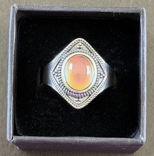 Vintage style silver 925 - silver, oval