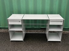 USM Haller Pedestal and Desk
