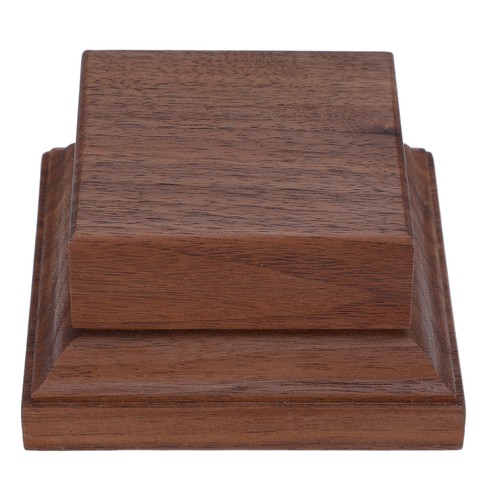 Small square wooden display - square,