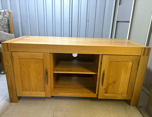 Oak stand 2 hinged - tv, stand,