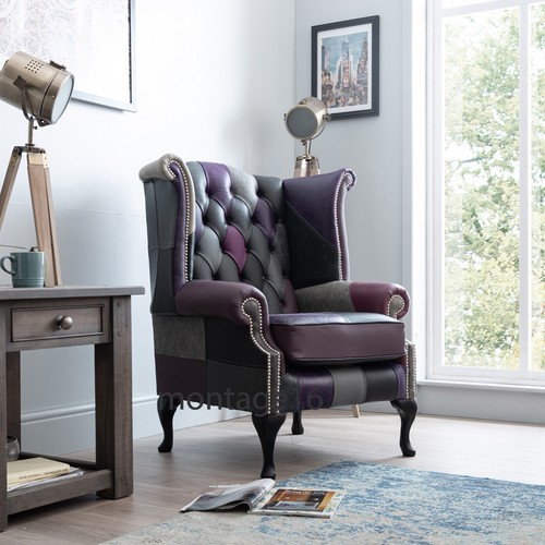 Brompton patchwork purple - brompton,