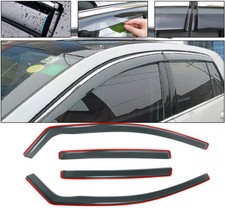 4PCS/Set Wind Deflectors For VW Golf mk 7 5door hatchback 2012-onwards TINTED UK