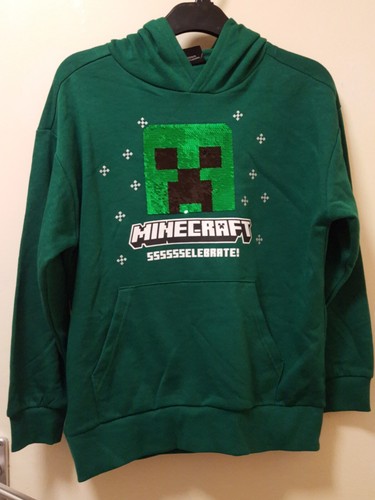 Minecraft boys hooded - hooded, sweater