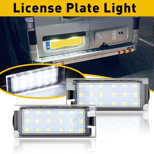 Led licence number plate - 2x,