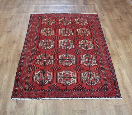 Old wool hand made oriental - wool,