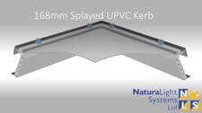 Rooflight +Upvc Kerb Flat Roof/Skylight/Polycarbonate/Dome 700x700mm FREE Del