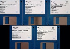 Roland S-50 Sound Library L-505 - S-50 Format MTECHGUY