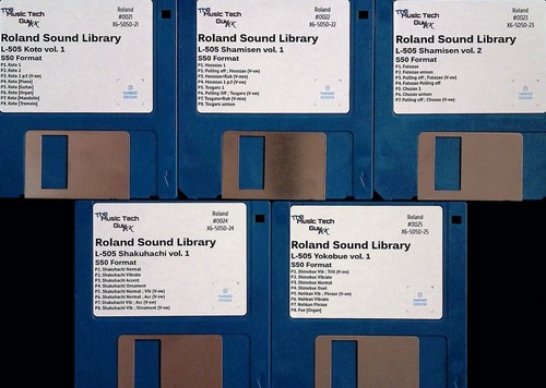 Roland sound library - s-50,