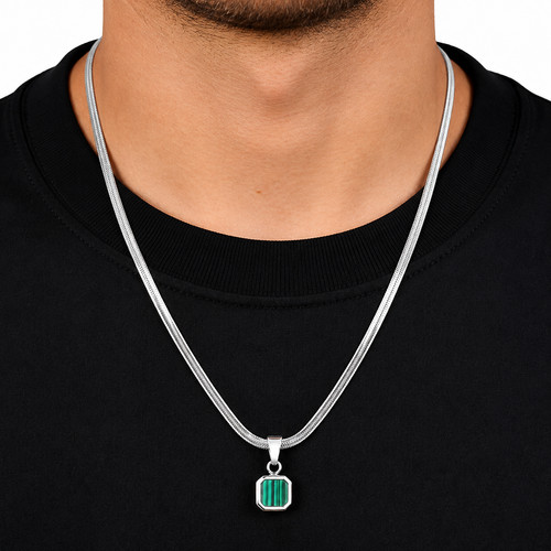 Mens stainless steel - mens, cuban