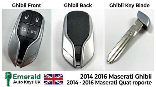 New maserati button remote - new, 4