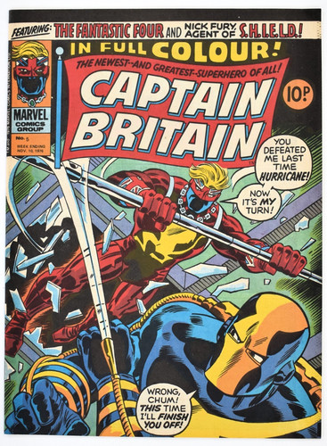 Vintage captain britain 5 - captain,