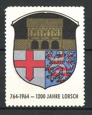 Advertising stamp Lorch, city