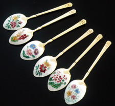 Cased Sterling Silver Enamel