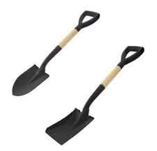 Micro Shovel Round Nose Mouth  Mini Garden Digging Spade UK