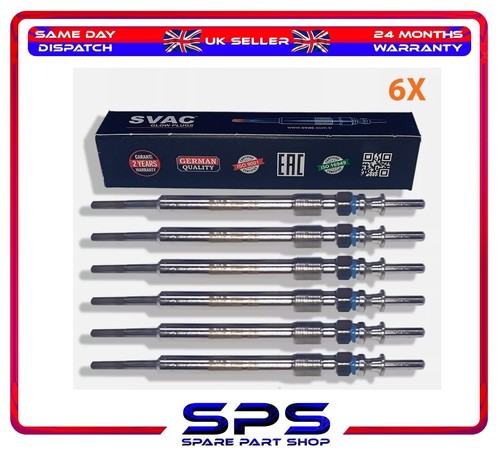 Glow plugs diesel heater - 6x,