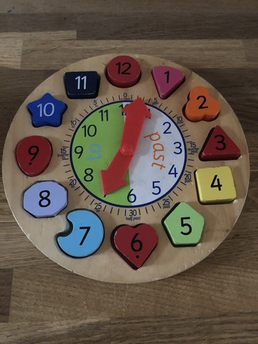 Elc wooden shape - shape, tell