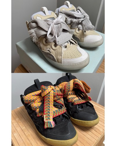 Lanvin curb sneakers - lanvin,