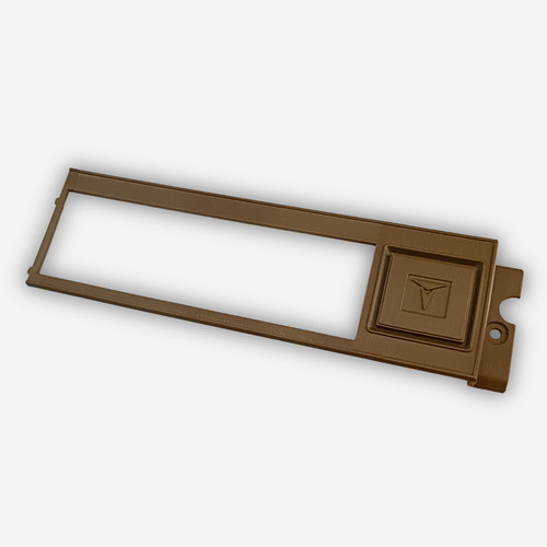 Radio tuner finish - finish, plate