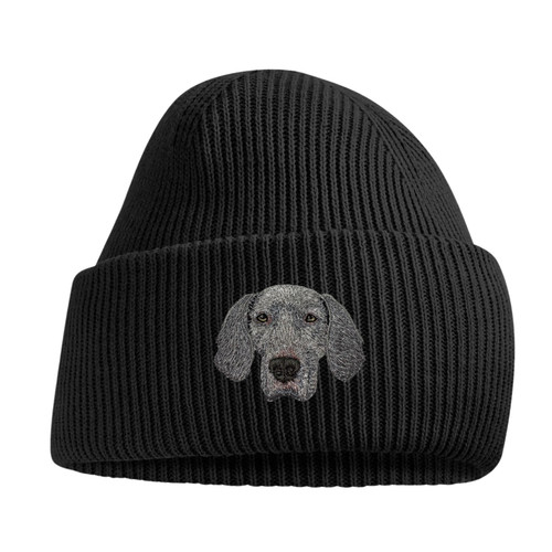 Weimaraner beanie hat unisex - hat.,