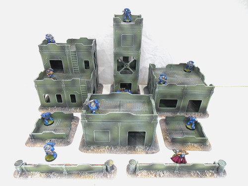 Wargaming terrain painted set - terrain,