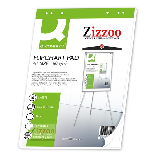 Flip chart pad paper - chart, 40