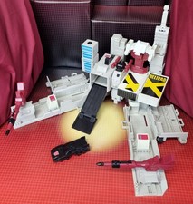 Vintage Hasbro Transformers G1 Autobot City Metroplex Near Complete Rubber Tyres